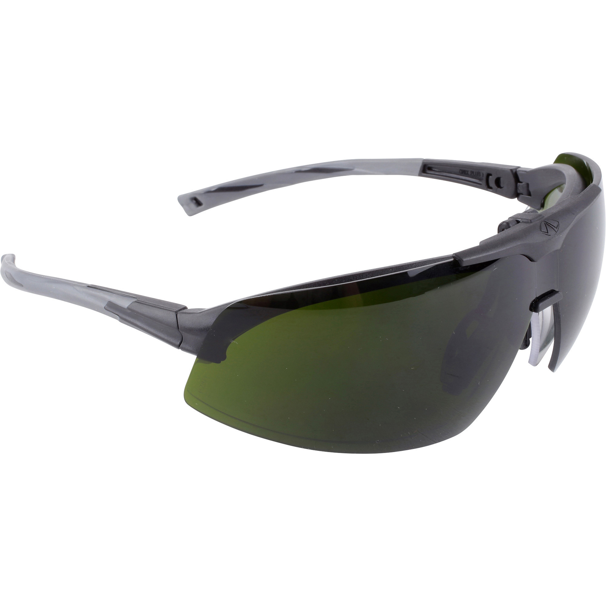 Lincoln Electric Flip Lens Welding Safety Glasses, IR5, Black Frames